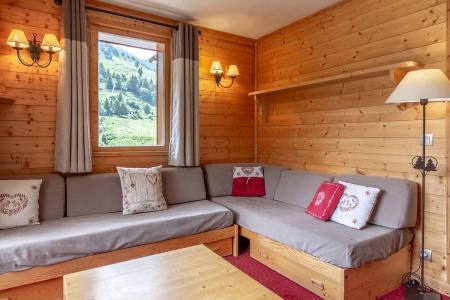Vakantie in de bergen Appartement 3 kabine kamers 6 personen (006) - Résidence le Florilège - Méribel-Mottaret - Woonkamer