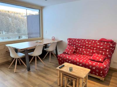 Urlaub in den Bergen 2-Zimmer-Holzhütte für 6 Personen (306) - Résidence le Forest - Vars - Wohnzimmer