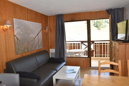 Vakantie in de bergen Studio bergnis 4 personen (203) - Résidence le Golf - Montgenèvre - Woonkamer