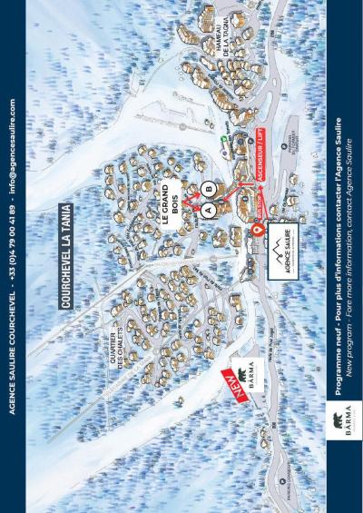 Vacances en montagne Résidence le Grand Bois A - La Tania