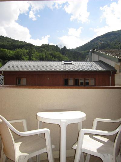 Vacances en montagne Studio coin montagne 4 personnes (307) - Résidence le Grand Chalet - Brides Les Bains - Terrasse