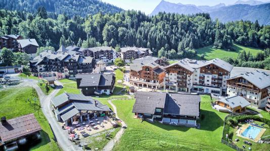 Vakantie in de bergen Studio bergnis 4 personen (2104) - Résidence le Grand Horizon - Morillon - Buiten zomer