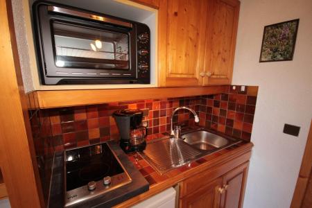 Vacances en montagne Studio coin montagne 4 personnes (317) - Résidence le Grand Mont 3 - Les Saisies - Kitchenette