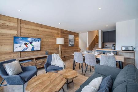 Holiday in mountain resort 3 room duplex apartment 5 people (804) - Résidence le Grand Sud - Courchevel - Living room