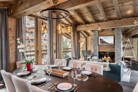 Vacanze in montagna Appartamento su due piani 5 stanze per 10 persone (204) - Résidence le Grizzly - Val d'Isère - Angolo pranzo