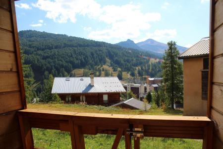 Vacanze in montagna Appartamento su due piani 2 stanze per 5 persone (018) - Résidence le Hameau - Vars - Terrazza