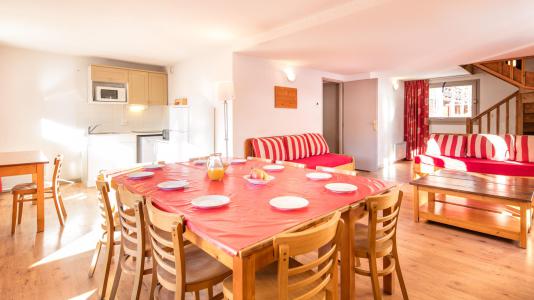 Holiday in mountain resort 5 room apartment 10 people - Résidence le Hameau de Valloire - Valloire - Dining area