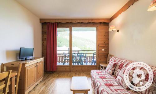 Vacances en montagne Appartement 2 pièces 6 personnes (Confort 32m²-10) - Résidence le Hameau des Ecrins - Maeva Home - Puy-Saint-Vincent - Séjour