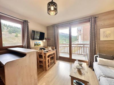 Каникулы в горах Апартаменты 2 комнат 5 чел. (21) - Résidence Le Hameau Des Rennes - Vars - Салон