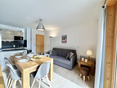 Urlaub in den Bergen 2 Zimmer Appartement für 4-6 Personen (17B) - Résidence Le Hameau Des Rennes - Vars - Wohnzimmer