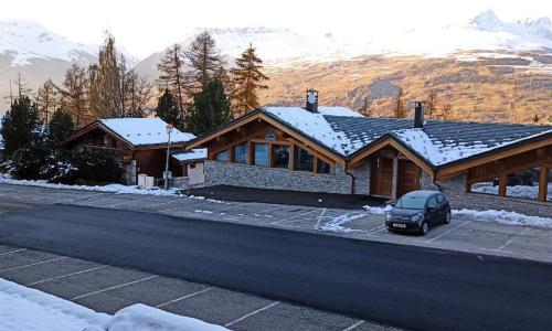 Rent in ski resort Studio 5 people (Confort 27m²) - Résidence le Hameau du Sauget - Maeva Home - Montchavin La Plagne - Summer outside