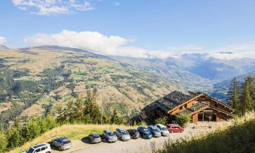 Vacances en montagne Studio 4 personnes (Confort 28m²) - Résidence le Hameau du Sauget - MH - Montchavin La Plagne - Extérieur été