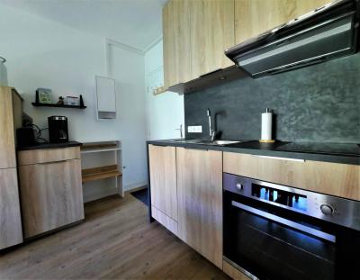 Urlaub in den Bergen 2-Zimmer-Appartment für 4 Personen (B76) - Résidence le Jettay - Les Menuires - Küche