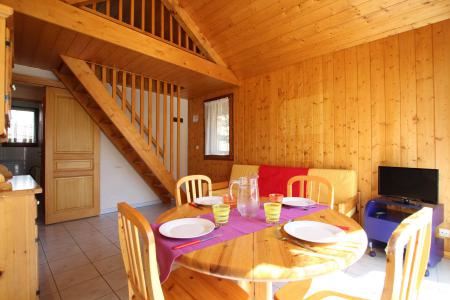 Vakantie in de bergen Appartement duplex 2 kamers 4 personen (LAUROE) - Résidence le Lauzin - Montgenèvre - Eetkamer