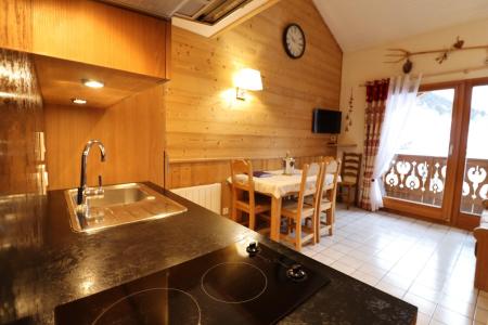 Holiday in mountain resort 3 room duplex apartment 5 people (71) - Résidence Le Lion d'Or - Les Gets - Living room