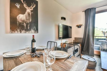 Vacaciones en montaña Apartamento 2 piezas para 4 personas (63) - Résidence Le Lion d'Or - Les Gets - Estancia