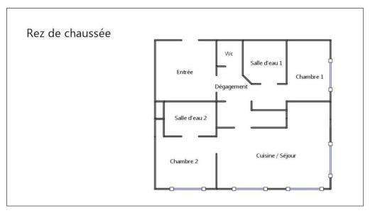 Vacances en montagne Appartement 3 pièces 6 personnes (1) - Résidence le Lodge - Morzine - Plan