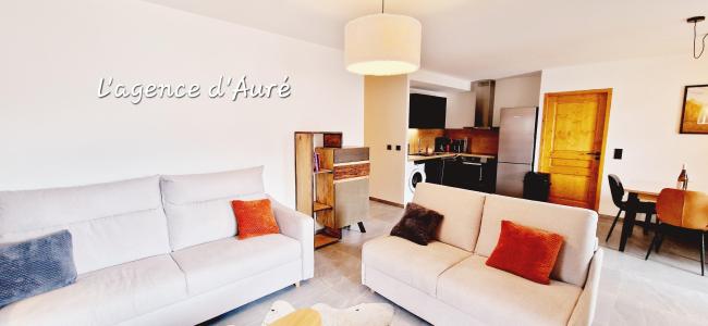 Vakantie in de bergen Appartement 4 kamers 8 personen (M04) - Résidence le M - Montalbert - Woonkamer