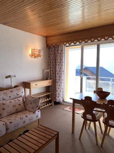 Vakantie in de bergen Studio bergnis 4 personen (L4) - Résidence le Majestic II - Alpe d'Huez - Woonkamer