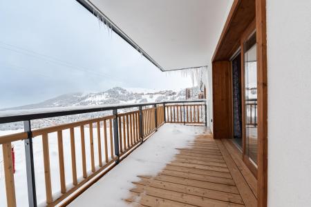 Vakantie in de bergen Appartement 4 kamers 8 personen (C06) - Résidence le Manaka - La Plagne - Balkon