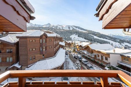 Urlaub in den Bergen Mezzanin-Studio für 4 Personen (407) - Résidence le Marquis - Courchevel - Balkon