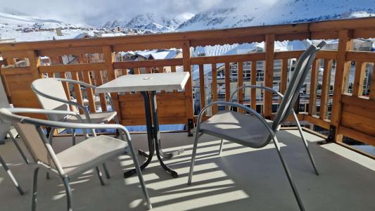 Wakacje w górach Apartament 2 pokojowy z alkową 4 osoby (G4) - Résidence le Méridien - Alpe d'Huez - Balkon