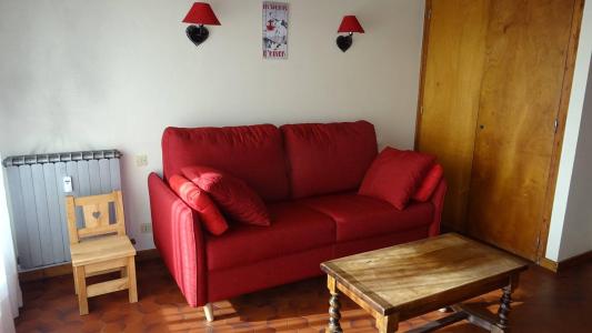 Holiday in mountain resort 3 room duplex apartment 7 people - Résidence Le Mont Caly - Les Gets - Living room