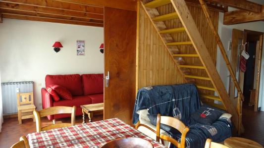 Holiday in mountain resort 3 room duplex apartment 7 people - Résidence Le Mont Caly - Les Gets - Living room