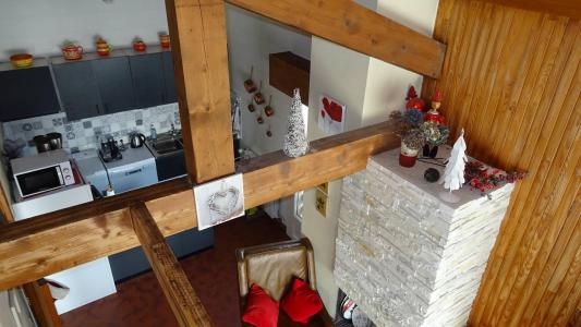 Holiday in mountain resort 3 room duplex apartment 7 people - Résidence Le Mont Caly - Les Gets - Living room