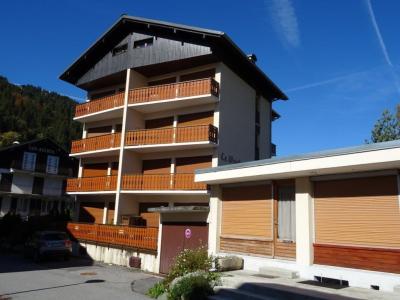 Rent in ski resort 2 room apartment cabin 4 people (118) - Résidence Le Mont Caly - Les Gets - Summer outside