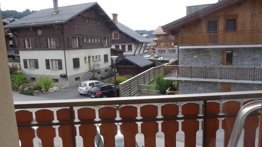 Rent in ski resort 2 room apartment 4 people (123) - Résidence Le Mont Caly - Les Gets - Summer outside