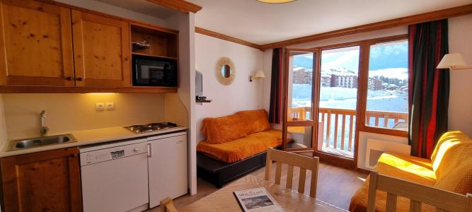 Urlaub in den Bergen 2-Zimmer-Appartment für 5 Personen (406) - Résidence le Mont Soleil A - La Plagne - Wohnzimmer