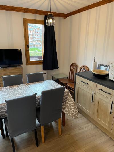 Vakantie in de bergen Appartement 3 kamers 7 personen (404) - Résidence le Mont Soleil B - La Plagne - Woonkamer