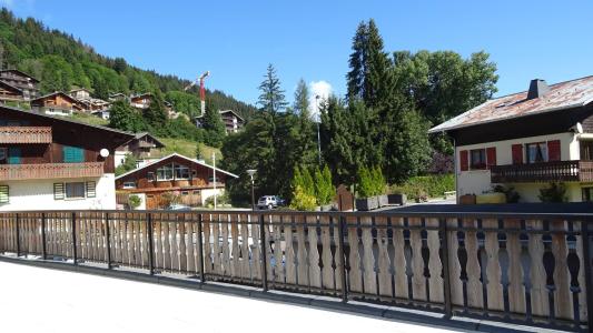 Skiverleih 3-Zimmer-Appartment für 9 Personen - Résidence le Montana - Les Gets - Draußen im Sommer