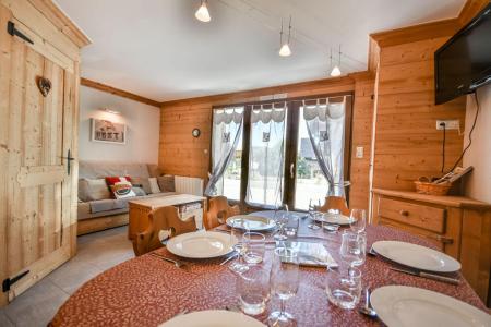 Vacances en montagne Appartement 2 pièces coin montagne 6 personnes - Résidence le Montana - Les Gets - Séjour