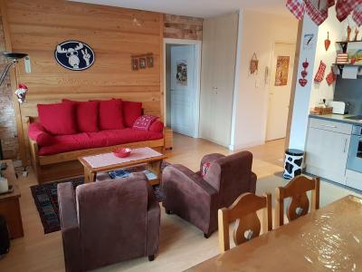 Urlaub in den Bergen 2-Zimmer-Appartment für 5 Personen (3) - Résidence Le Morclan - Châtel - Wohnzimmer