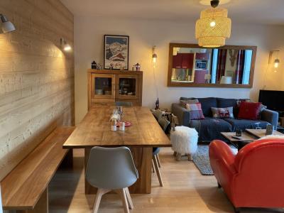 Urlaub in den Bergen 3-Zimmer-Appartment für 6 Personen - Résidence Le Morclan - Châtel - Wohnzimmer