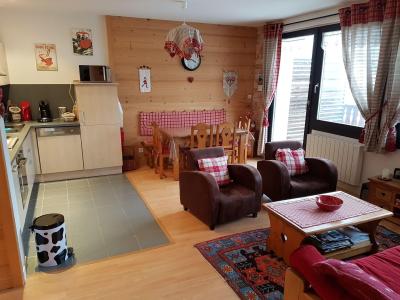 Vakantie in de bergen Appartement 2 kamers 5 personen (3) - Résidence Le Morclan - Châtel - Woonkamer