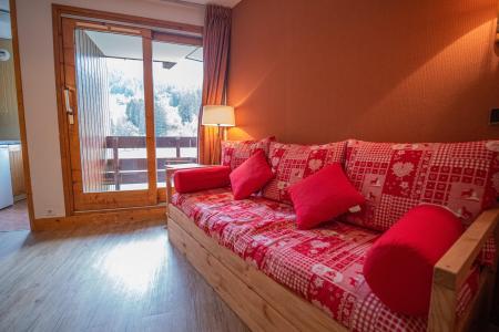 Urlaub in den Bergen 3-Zimmer-Appartment für 6 Personen (021) - Résidence le Mucillon - Valmorel - Wohnzimmer