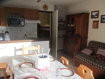 Urlaub in den Bergen Studio Schlafnische 4 Personen (855) - Résidence le Nant - Les Contamines-Montjoie - Wohnzimmer