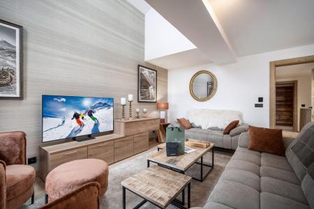 Vakantie in de bergen Appartement duplex 5 kamers 10 personen (A2) - Résidence le Naos - Saint Martin de Belleville - Woonkamer