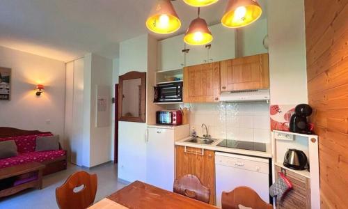 Аренда на лыжном курорте Апартаменты 2 комнат 6 чел. (36m²) - Résidence Le Palatin - Pelvoux - летом под открытым небом