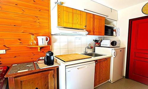 Аренда на лыжном курорте Апартаменты 2 комнат 6 чел. (36m²) - Résidence Le Palatin - Pelvoux - летом под открытым небом