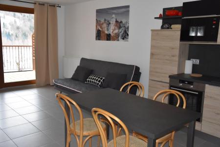 Holiday in mountain resort 2 room apartment 4 people (4) - Résidence le Pays Sage - Courchevel - Living room