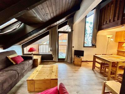 Vacances en montagne Studio mezzanine 4 personnes (A21) - Résidence le Pétaru - Méribel