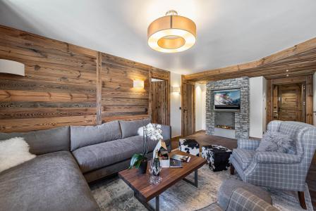 Каникулы в горах Апартаменты 5 комнат 8 чел. (202) - Résidence le Petit Alaska - Val d'Isère - Салон