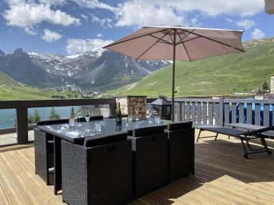 Holiday in mountain resort 3 room apartment cabin 4 people (Le 4 Saisons) - Résidence le Phoenix - Tignes - Summer outside
