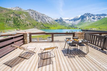 Holiday in mountain resort 4 room apartment 6 people (Chardonnet) - Résidence le Phoenix - Tignes - Summer outside
