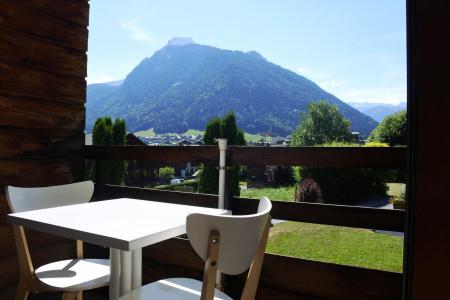 Vakantie in de bergen Studio bergnis 4 personen (A4) - Résidence le Picaron - Morzine - Balkon