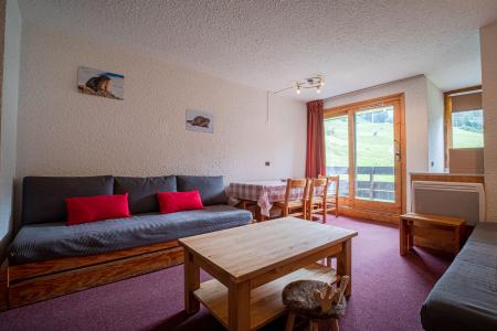 Vakantie in de bergen Appartement 2 kamers 5 personen (023) - Résidence le Pierrafort - Valmorel - Woonkamer